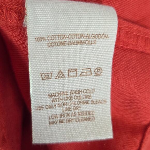 Free People Red Fleur Du Jour Mini Dress S Bold Floral Embroidered Boho Festival - Picture 11 of 14